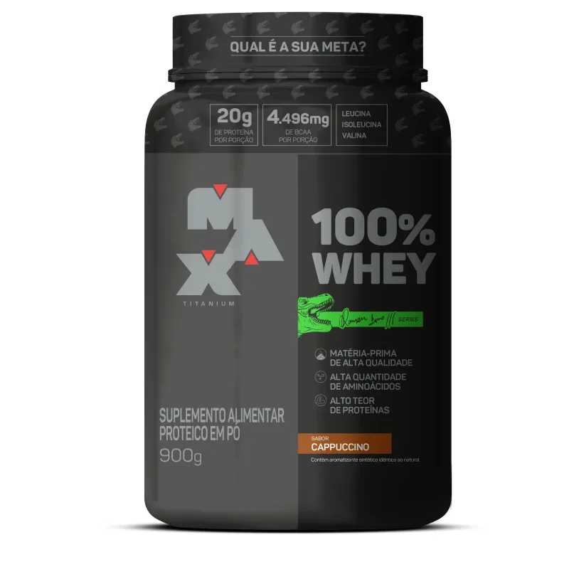 100% Whey Dino 900g - MAX TITANIUM