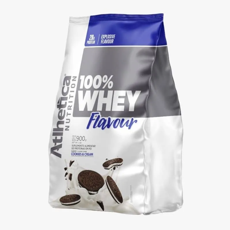 100% Whey Flavour Refil 900g - ATLHETICA NUTRITION