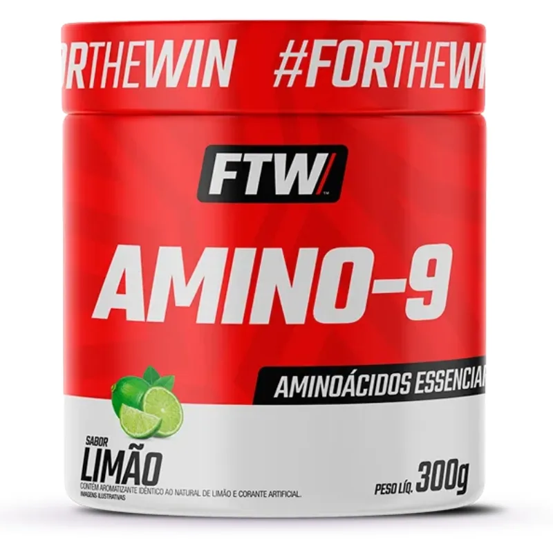 Amino 9 Aminoácidos Essenciais 300g - FTW, foto 2