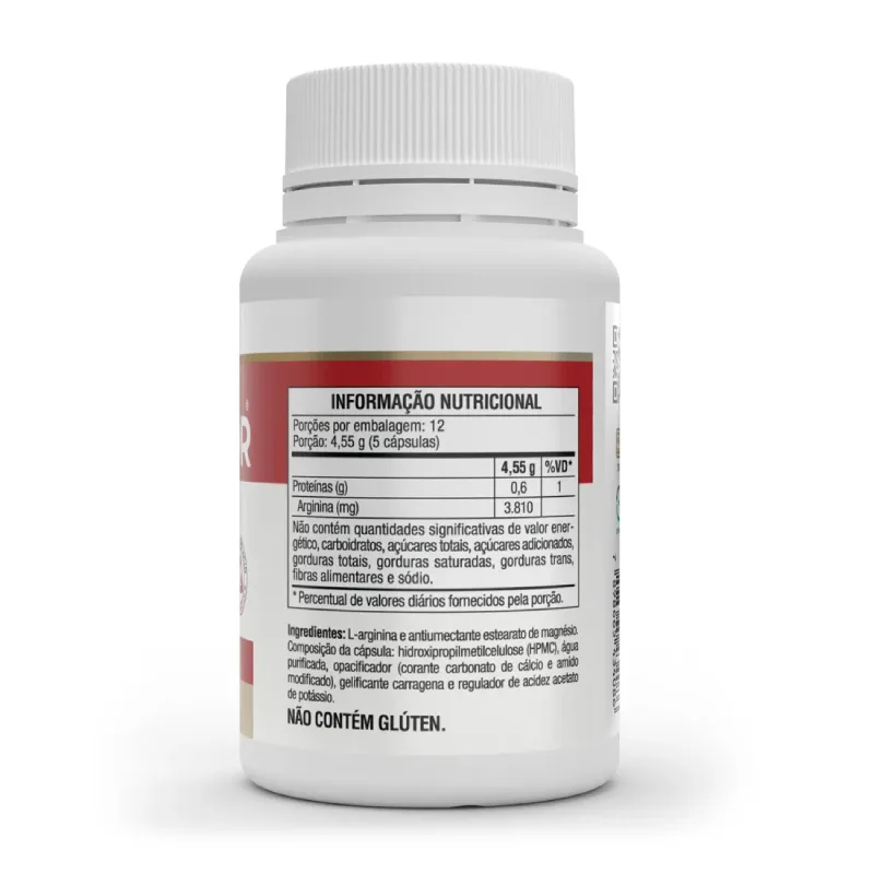 Arginofor L-Arginina 60 Cápsulas - VITAFOR, foto 2