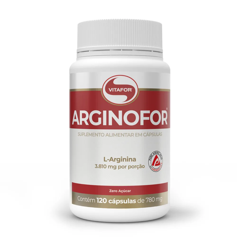 Arginofor L-Arginina 780mg 120 Cápsulas - VITAFOR