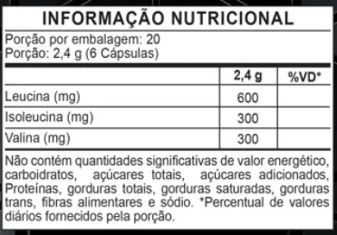 BCAA 2:1:1 120 Cápsulas - ATLHETICA NUTRITION, foto 2