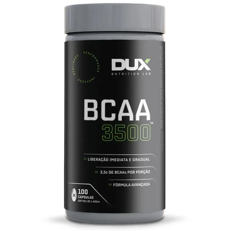 BCAA 3500 100 Cápsulas - DUX NUTRITION
