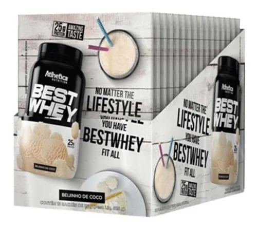 Best Whey 15 Sachês de 35g - ATLHETICA NUTRITION, foto 3