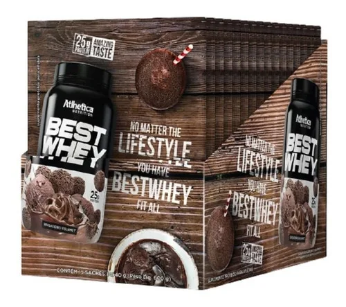 Best Whey 15 Sachês de 35g - ATLHETICA NUTRITION, foto 4