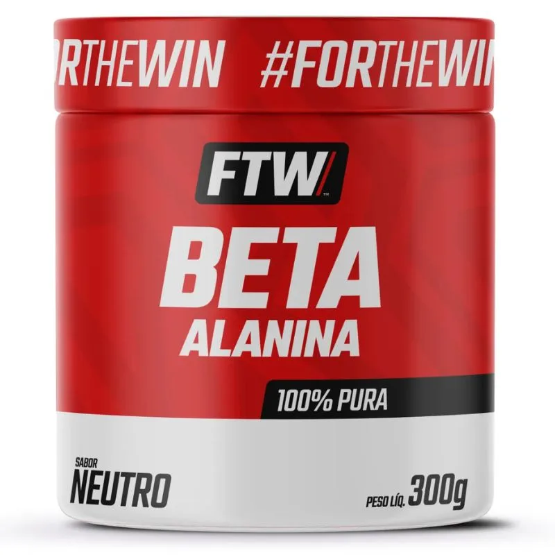 Beta Alanina 100% Pura Neutro 300g - FTW