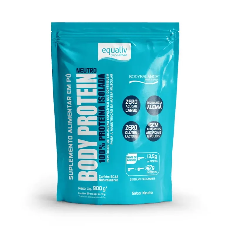 Body Protein 100% Proteína Isolada 900g - EQUALIV