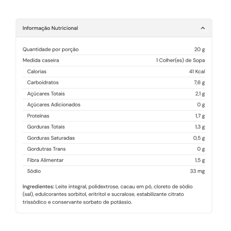 Brigadeiro de Colher Zero 250g - LA GANEXA, foto 2