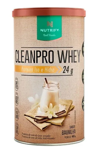 CleanPRO Whey 450g - NUTRIFY