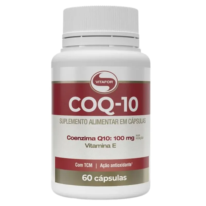 Coenzima Q10 100mg 60 Cápsulas - VITAFOR