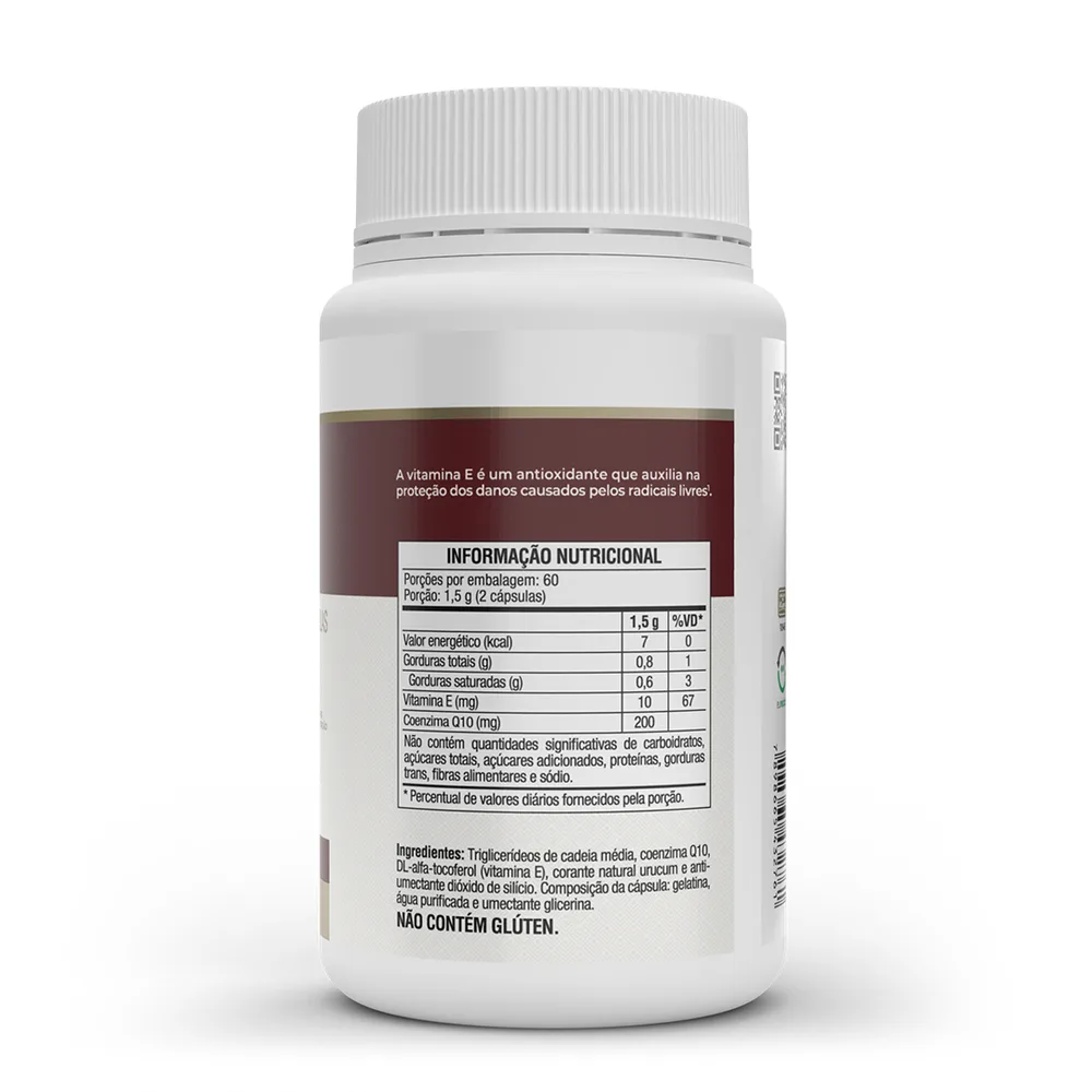 Coenzima Q10 200mg 120 Cápsulas - VITAFOR, foto 2