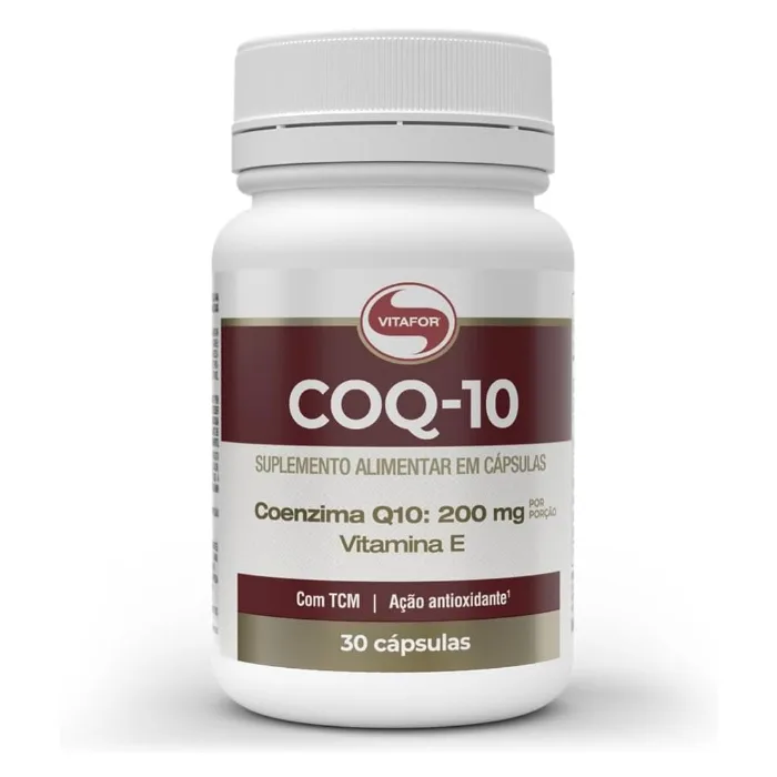 Coenzima Q10 200mg 30 Cápsulas - VITAFOR
