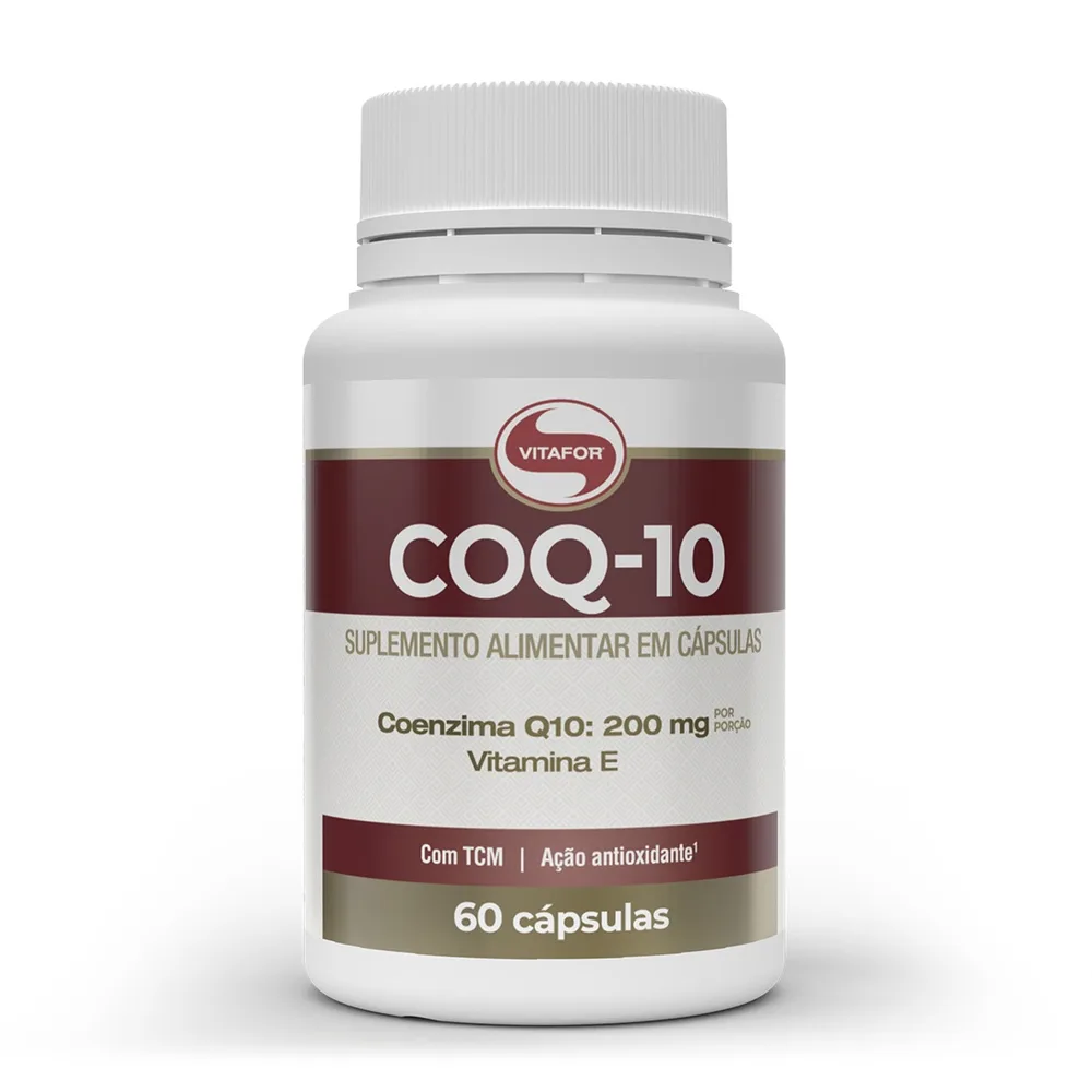 Coenzima Q10 200mg 60 Cápsulas - VITAFOR