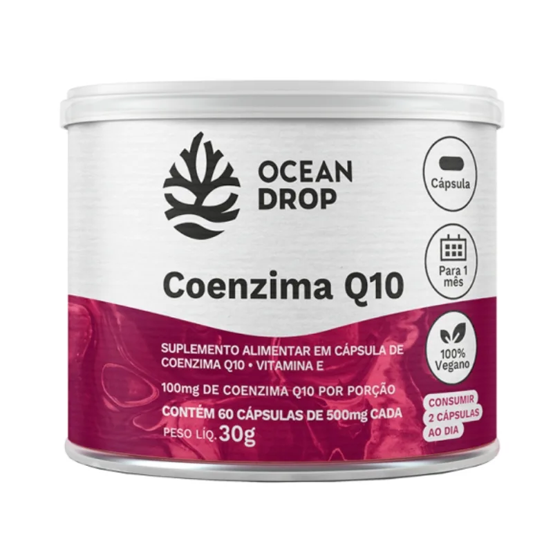 Coenzima Q10 60 Cápsulas - OCEAN DROP
