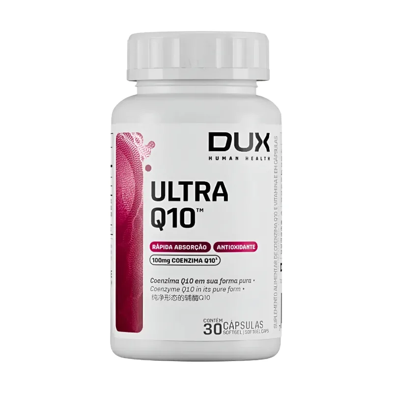 Coenzima Ultra Q10 30 Cápsulas - DUX NUTRITION