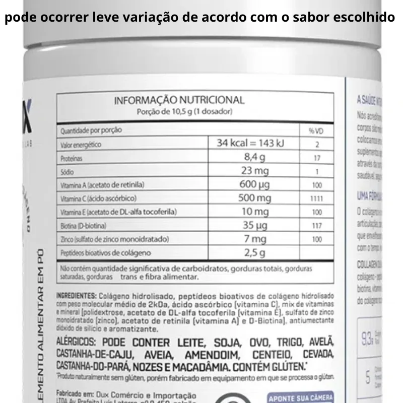 Collagen 330g - DUX NUTRITION, foto 4