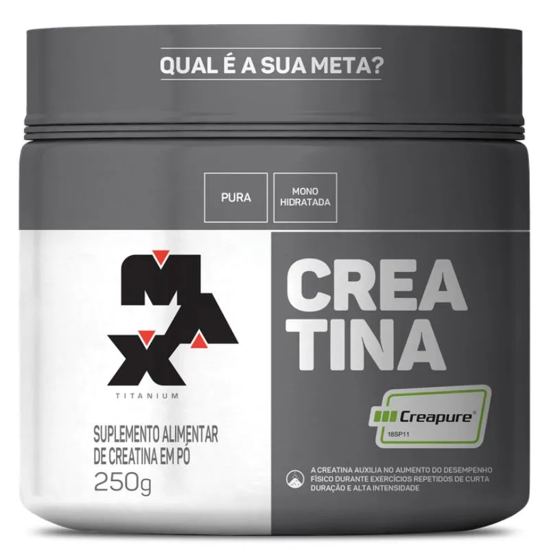 Creatina Creapure® 250g - MAX TITANIUM