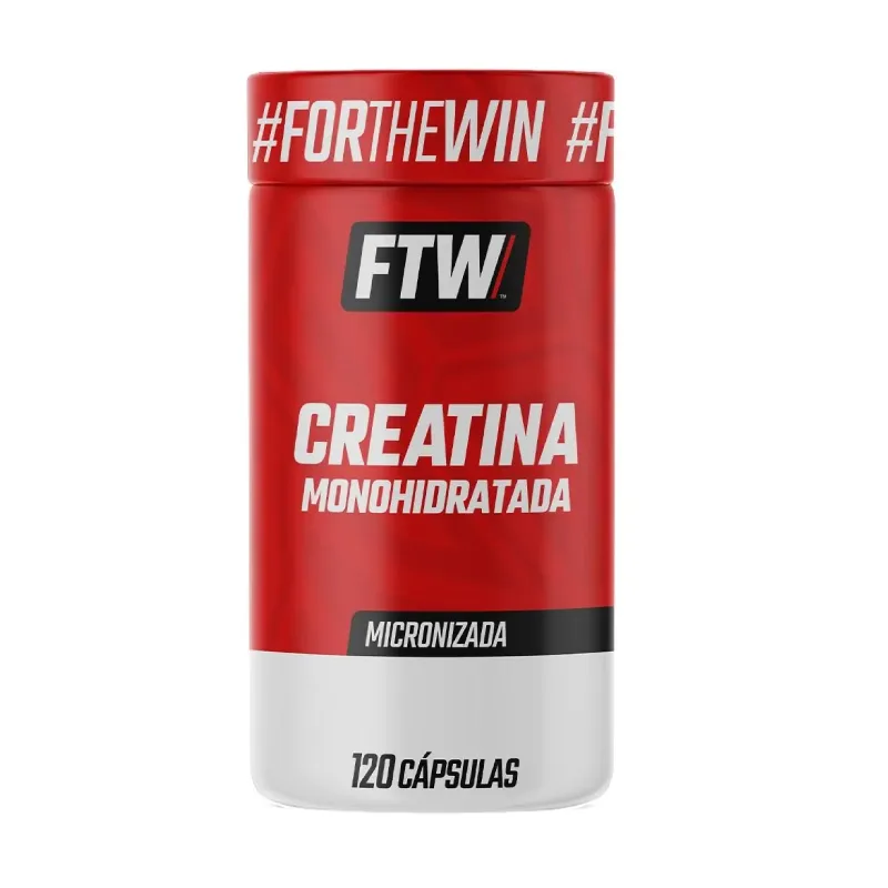 Creatina em Cápsulas 120 Cápsulas - FTW