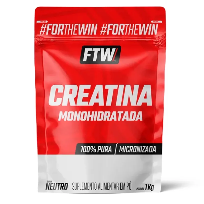 Creatina Monohidratada Micronizada Refil 1kg - FTW