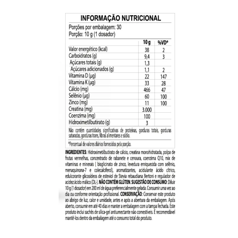 Creatine HMB 300g - NUTRIFY, foto 4