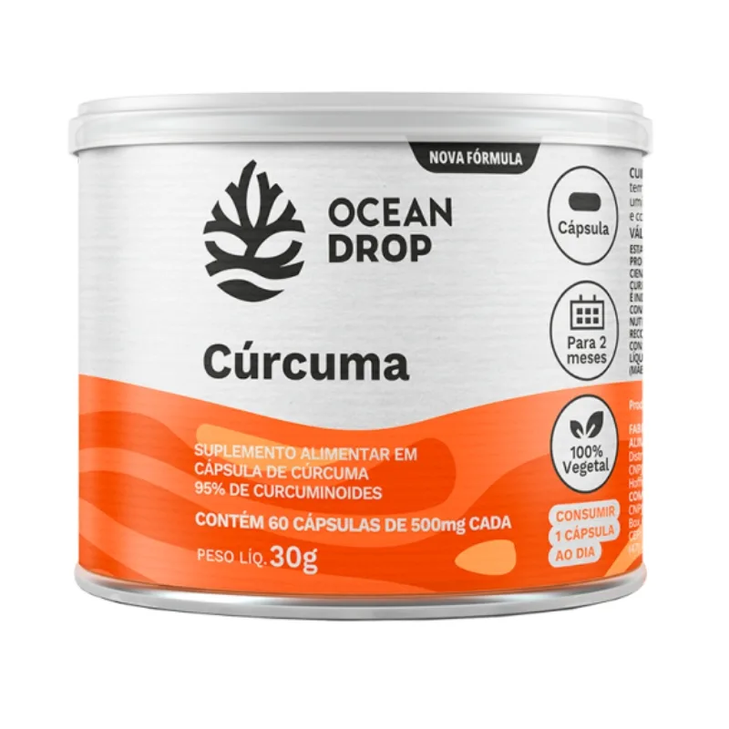 Cúrcuma 60 Cápsulas - OCEAN DROP