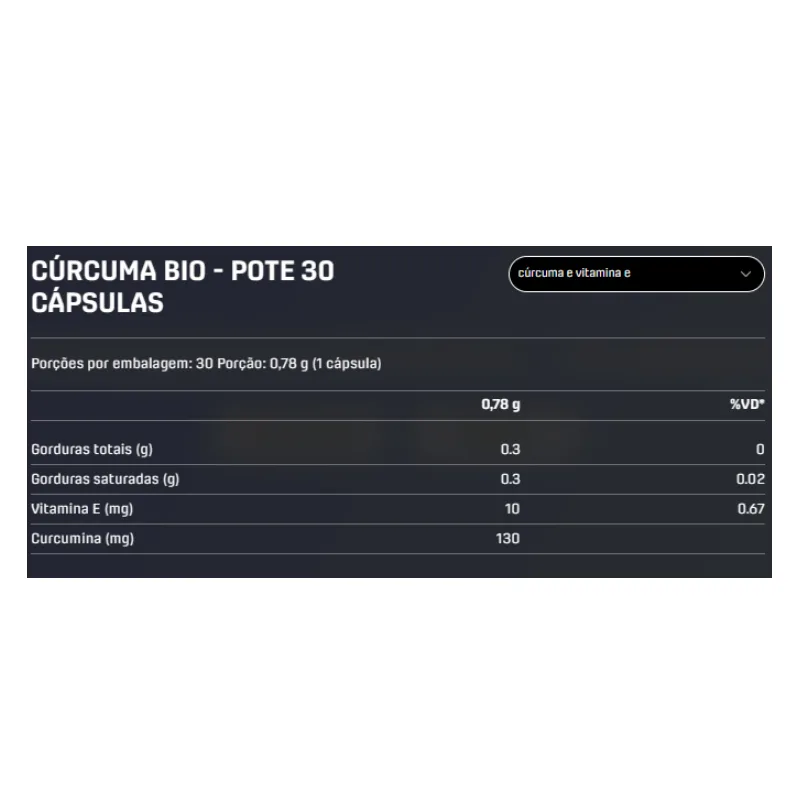 Cúrcuma Bio 30 Cápsulas - DUX NUTRITION, foto 2