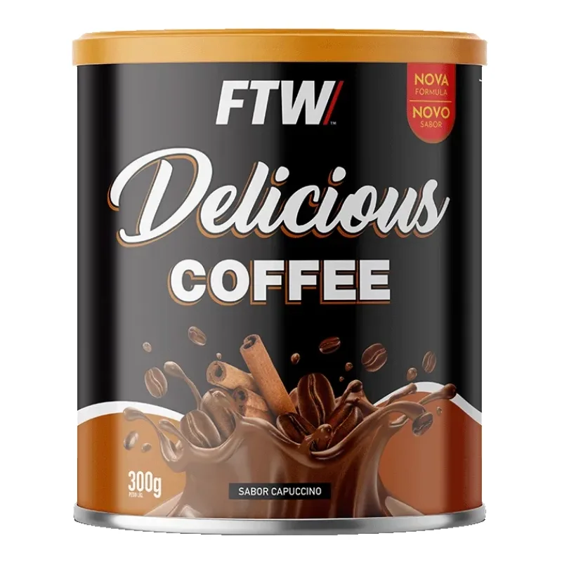 Delicious Coffee Café Funcional Lata 300g - FTW