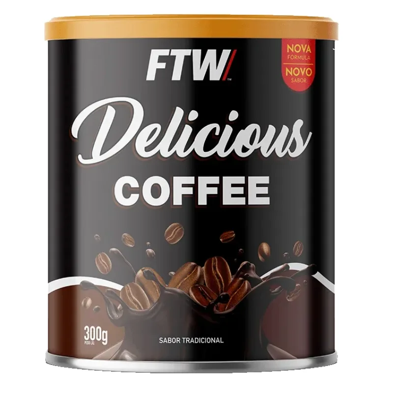Delicious Coffee Café Funcional Lata 300g - FTW, foto 2
