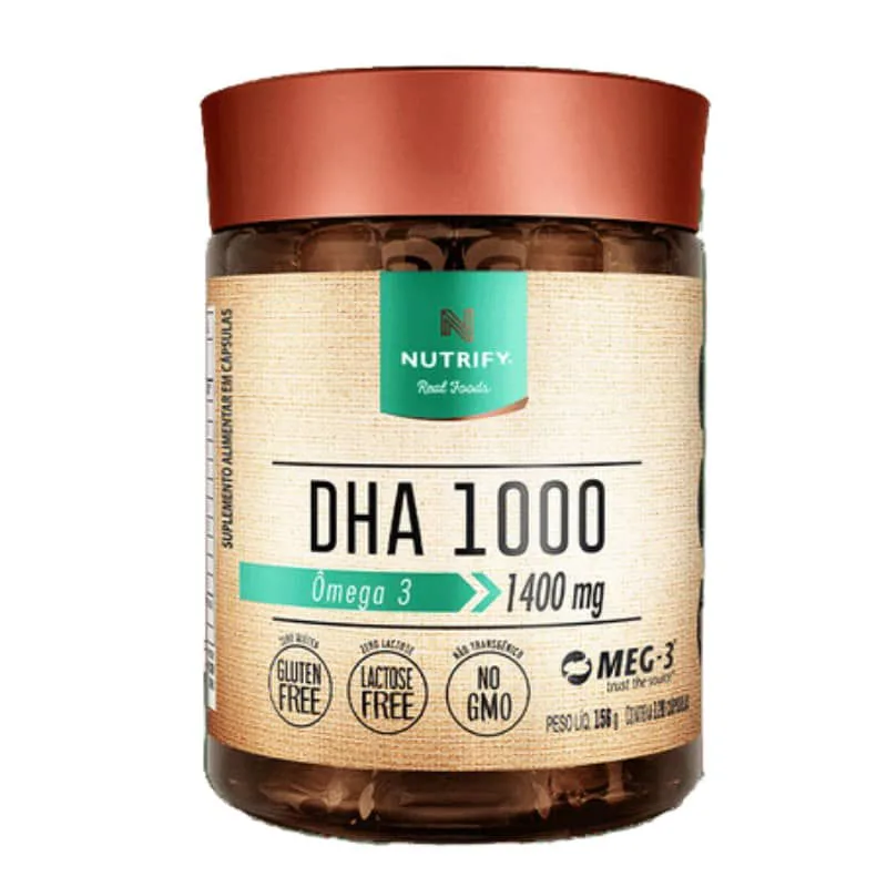 DHA 1000 120 Cápsulas - NUTRIFY