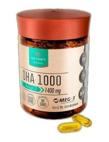 DHA 1000 60 Cápsulas - NUTRIFY, foto 3