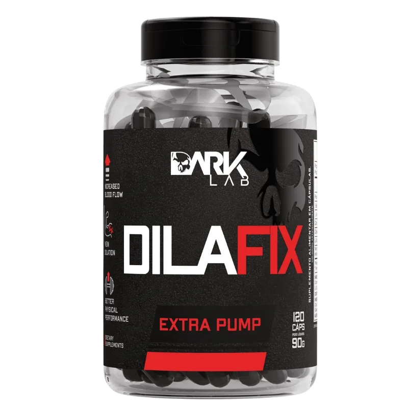 Dilafix Extra Pump Vasodilatador 120 Cápsulas - DARK LAB