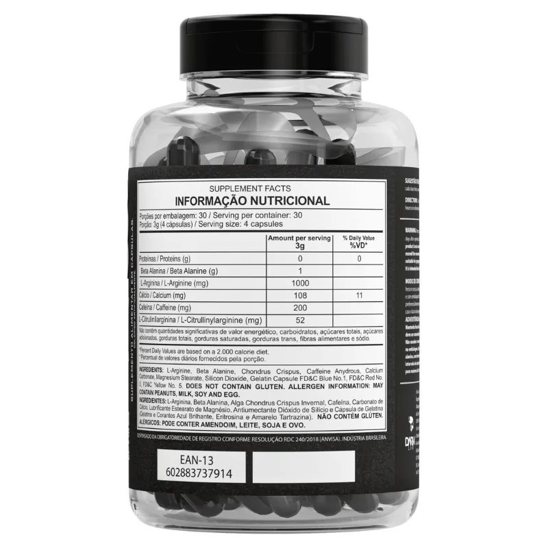 Dilafix Extra Pump Vasodilatador 120 Cápsulas - DARK LAB, foto 2