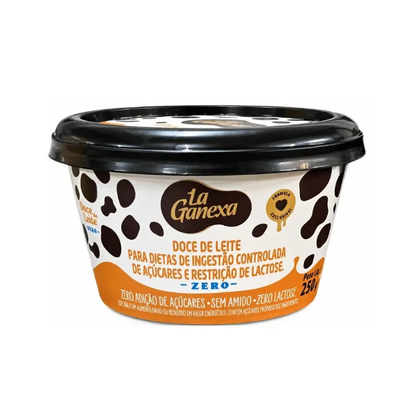 Doce de Leite Zero 250g - LA GANEXA