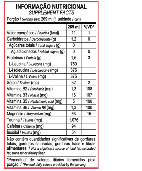 Energético Max Energy Pack com 6 Latas de 269ml - MAX TITANIUM, foto 2