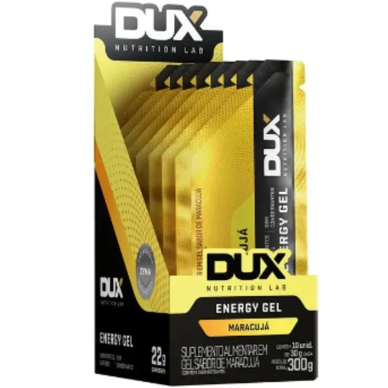 Energy Gel Caixa com 10 Sachês de 30g - DUX NUTRITION, foto 3