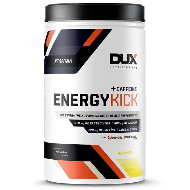 Energy Kick Caffeine Pré e Intra Treino 1kg - DUX NUTRITION
