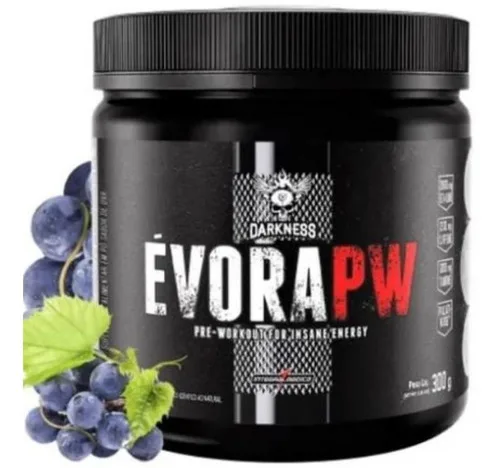 Evora PW Pré-Treino Darkness 300g - INTEGRALMÉDICA
