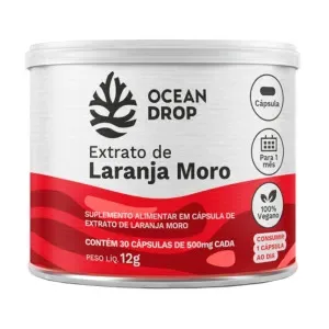 Extrato de Laranja Moro 30 Cápsulas - OCEAN DROP