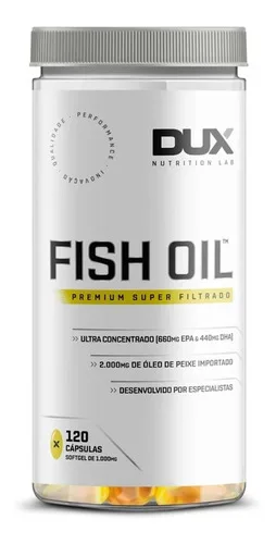 Fish Oil 120 Cápsulas - DUX NUTRITION, foto 2