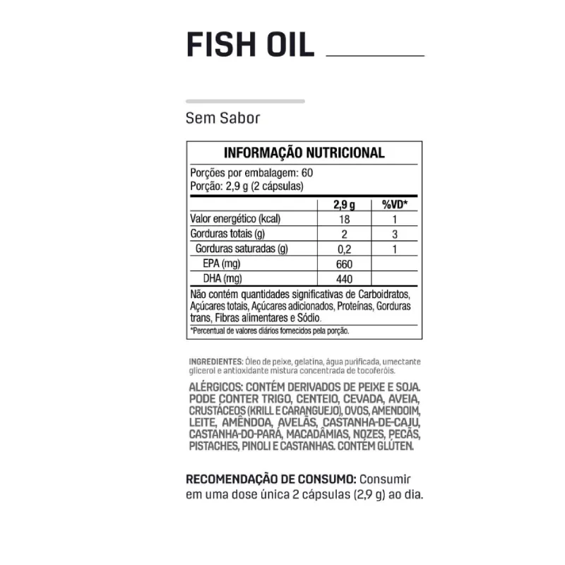 Fish Oil 180 Cápsulas - DUX NUTRITION, foto 2