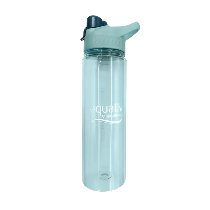 Garrafa Squeeze Transparente 600ml - EQUALIV
