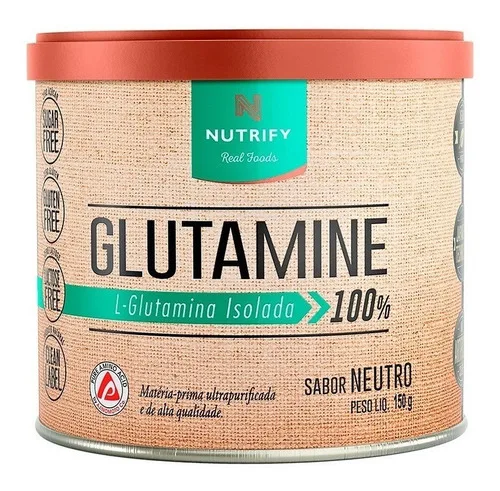 Glutamina Isolada 150g - NUTRIFY