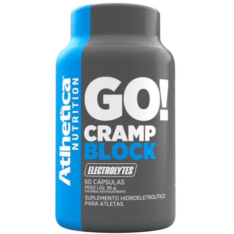 GO! Cramp Block 60 Cápsulas - ATLHETICA NUTRITION