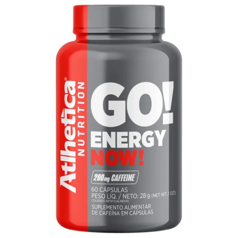 GO! Energy Now 60 Cápsulas - ATLHETICA NUTRITION