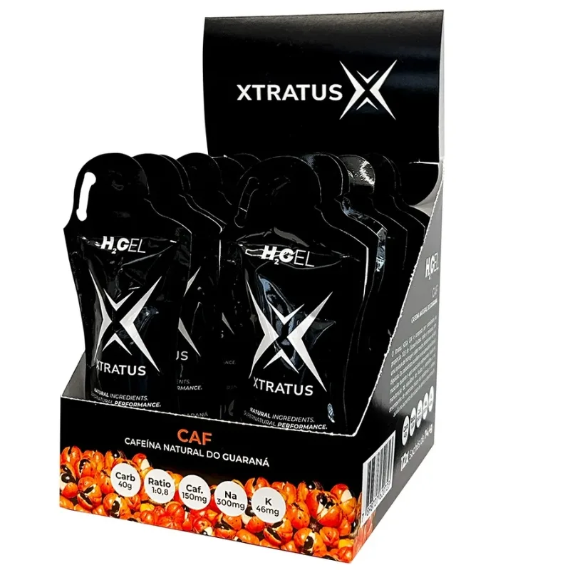 Hidrogel 40g Carbo Caixa com 12 Sachês de 75g - XTRATUS