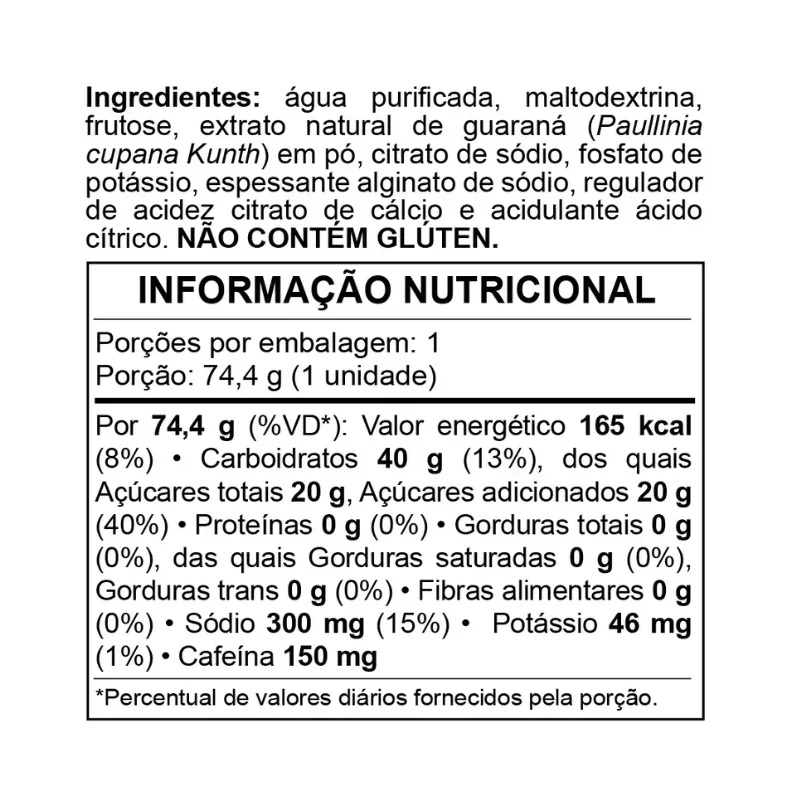 Hidrogel 40g Carbo Caixa com 12 Sachês de 75g - XTRATUS, foto 2
