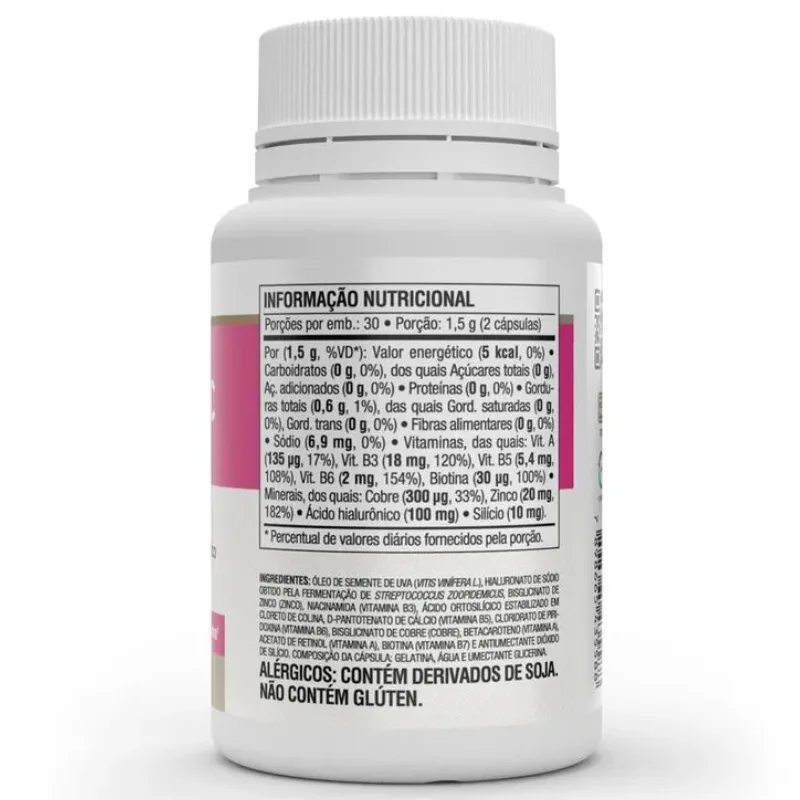 Hyaluronic Hair 60 Cápsulas - VITAFOR, foto 2