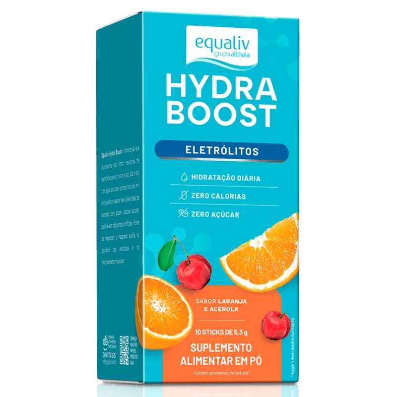 Hydra Boost Caixa com 10 Sachês de 5,6g - EQUALIV, foto 4