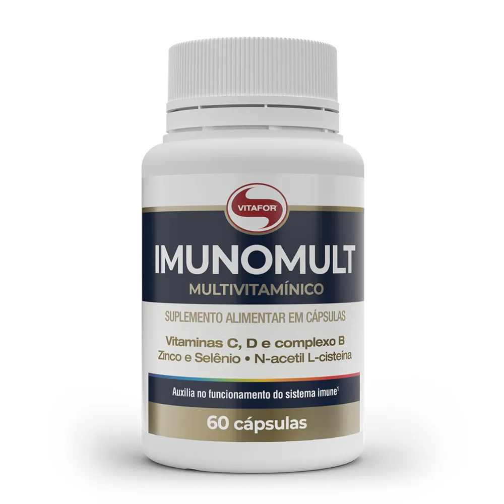 Imunomult Multivitamínico 60 Cápsulas - VITAFOR