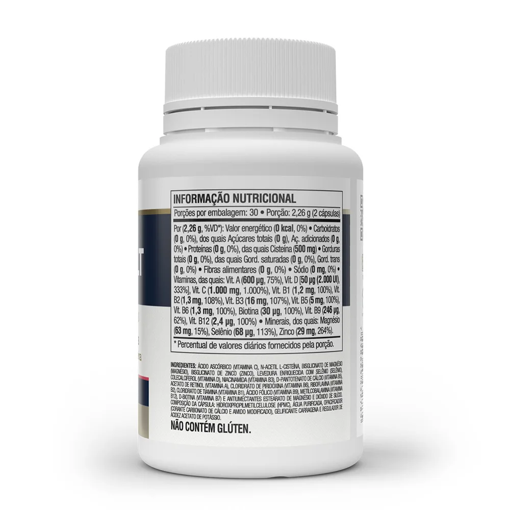 Imunomult Multivitamínico 60 Cápsulas - VITAFOR, foto 2